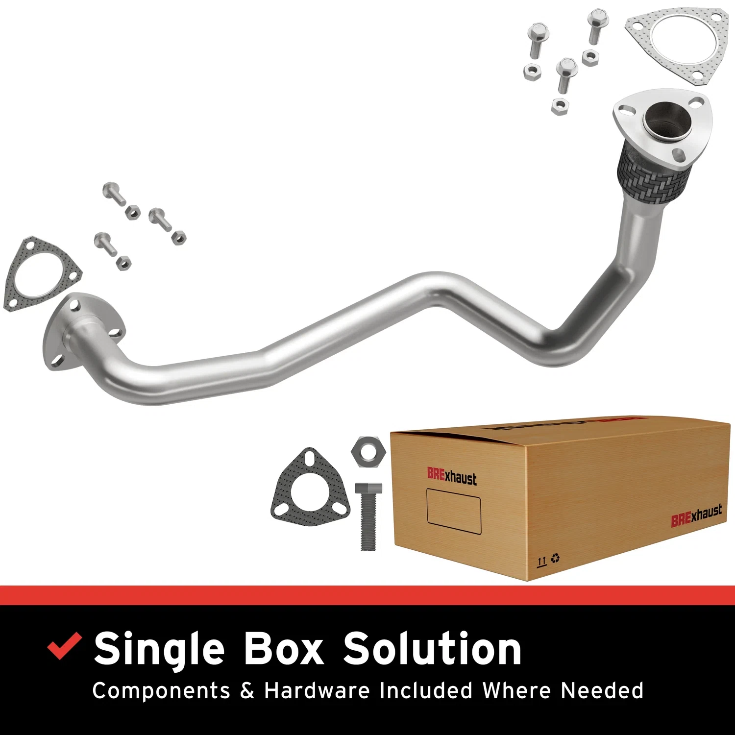 1998-2003 Chevrolet S10 Direct-Fit Front Pipe Kit 107-0161